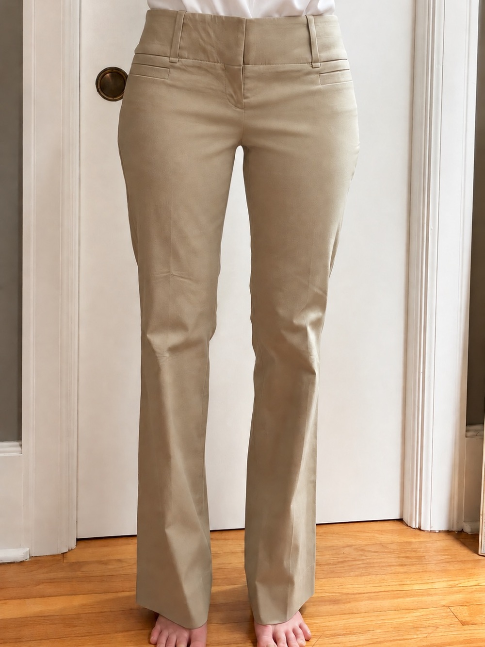 The Limited Drew Fit Women's Khaki Dress Pants, Size 4